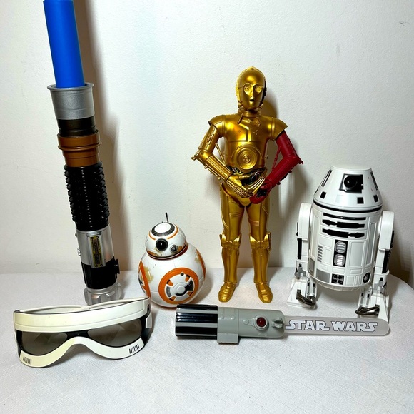 Star Wars Gold and Blue Collectible Set - Picture 1 of 12